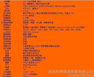 厂家直销网络监控手机无线监控新款wifi监控智能家居